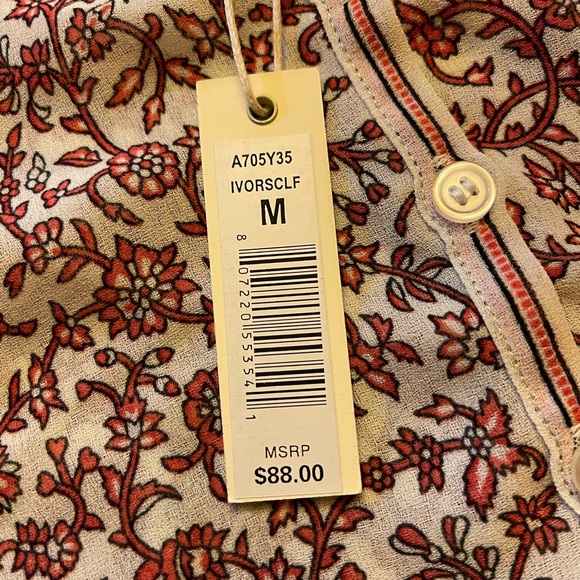 Max Studio Bubble Sleeve Bottom Top - Picture 4 of 5